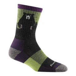 Women Darn Tough Womens Bear Town Micro Crew Socks