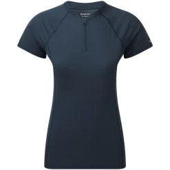 Women Montane Womens Dart Nano Zip T-Shirt