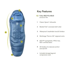 Nemo Womens Disco 30F Down Sleeping Bag