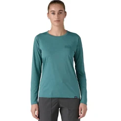 Women Patagonia Womens L/S Capilene Cool Daily Graphic Shirt