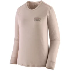 Women Patagonia Womens L/S Capilene Cool Merino Graphic Shirt