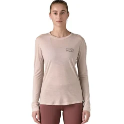 Women Patagonia Womens L/S Capilene Cool Merino Graphic Shirt