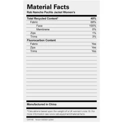 Women Rab Womens Namche Gore-Tex Paclite Jacket