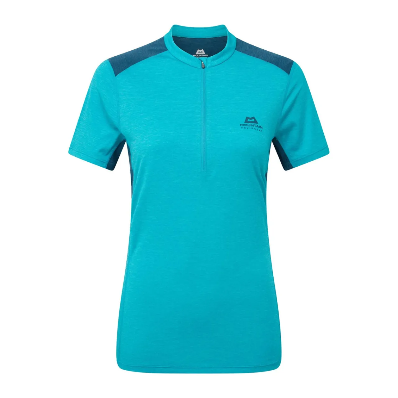 Women Mountain Equipment Womens Nava SS Zip Tee
