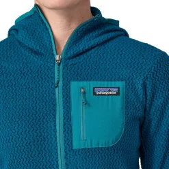 Women Patagonia Womens R1 Air Full-Zip Hoody