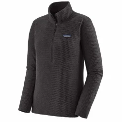 Women Patagonia Womens R1 Air Zip Neck