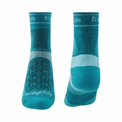 Women Bridgedale Womens Trail Run Ultra Light T2 Merino Sport 3/4 Crew Socks