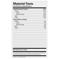 Women Rab Womens Windveil Jacket - Past Season