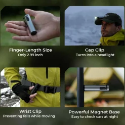 NEBO Zero Flashlight 1200